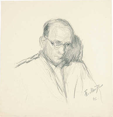 Митурич Пётр Васильевич. Портрет Вакидина В.Н.